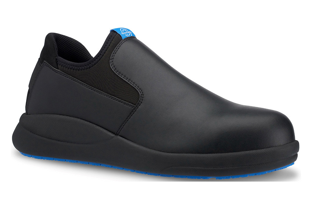 Vitalise Non-Slip Comfortable Work Slip On Shoe with a Safety Toe Cap