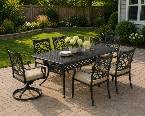 Alfresco Home Bonita 7 Piece Dining Set