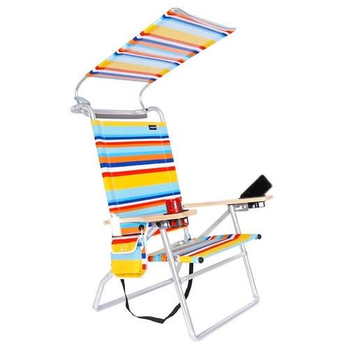 Copa Canopy Chair - Yellow Striped