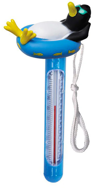 Swimline Penguin Floating Pool and Spa Thermometer