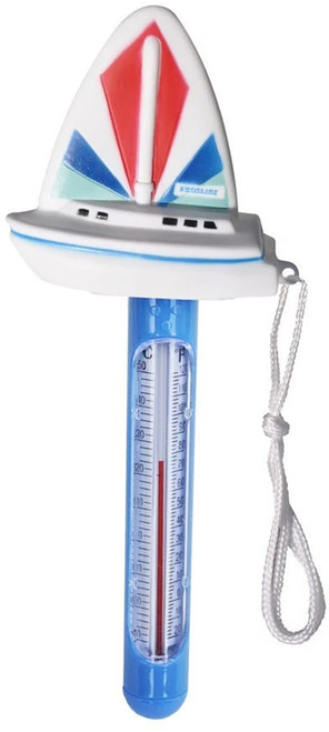 Swimline Sailboat Floating Pool and Spa Thermometer