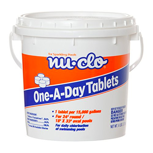 Nu-Clo 15,000 Gal. One-A-Day Tabs 6 Lbs.