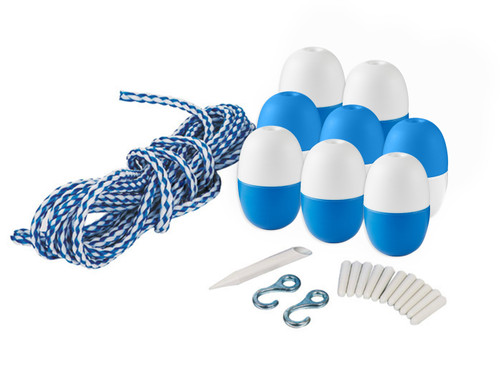 Swimming Pool Safety Rope & Float Kit (18 FT)