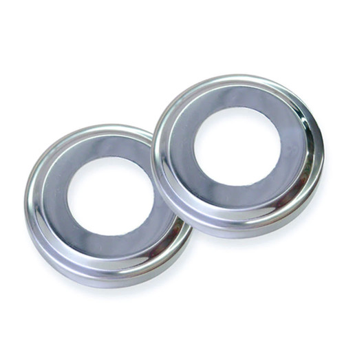 HydroTools Stainless Steel Escutcheons for Pool Handrail