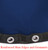 28' Round Dark Blue Solid Winter Cover, Reinforced Hem - 25 Year Warranty