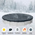 15' Round Gray Solid Winter Cover - 15 Year Warranty