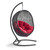 Modway Encase Swing Outdoor Patio Lounge Chair Red