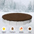 28' Round Brown Solid Winter Cover - 10 Year Warranty