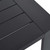 Tahoe Outdoor Patio Powder-Coated Aluminum End Table - Gray