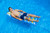 Swimline 76" 18 Pocket Single Size French Mattress - Blue