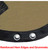 16'x24' Oval Tan Solid Winter Cover, Reinforced Seams - 12 Year Warranty