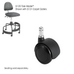Safco TaskMaster Carpet Casters, 2"