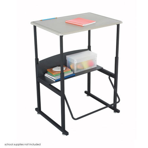 Safco AlphaBetter Desk, 28 x 20 Standard Top, w/o Book Box