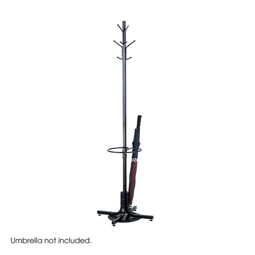 Safco Costumer with Umbrella Stand