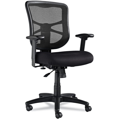 Mesh Mid-Back Swivel/Tilt Chair, Black ALEEL42BME10B
