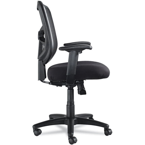 Mesh Mid-Back Swivel/Tilt Chair, Black ALEEL42BME10B