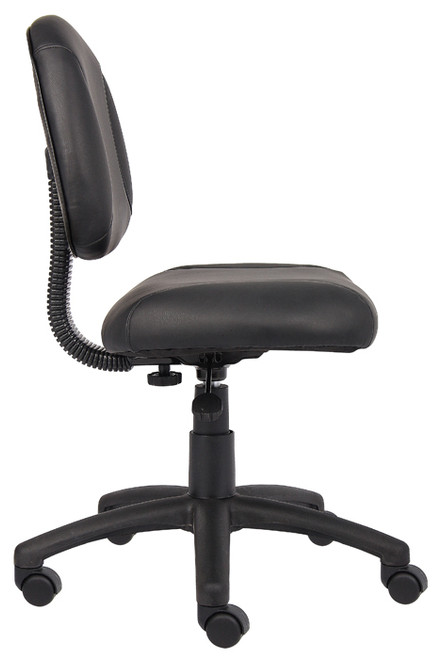 Boss Black Posture Chair Without Arms B305