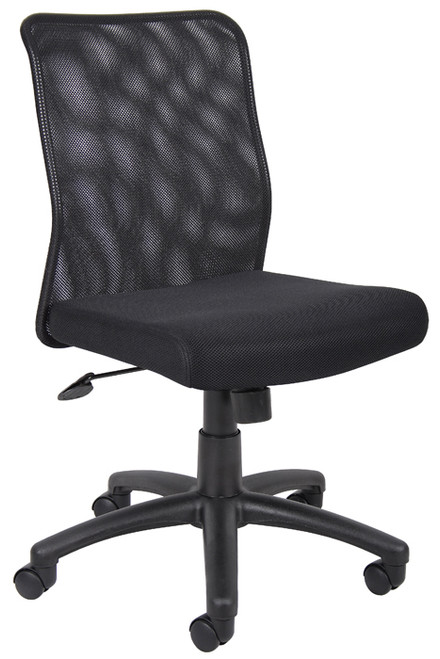 Boss Budget Mesh Task Chair Without Arms B6105