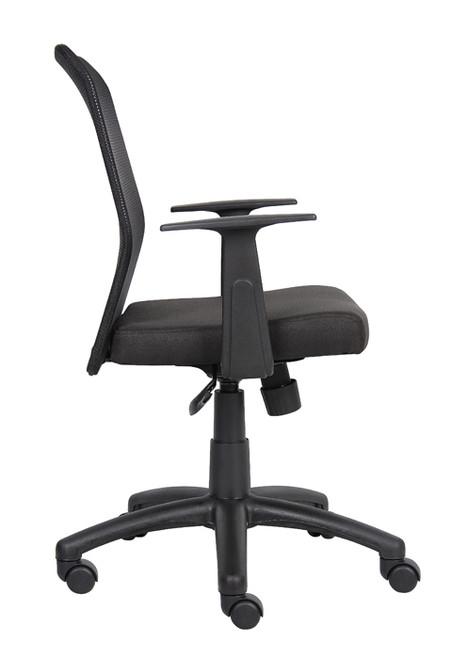 Boss Budget Mesh Task Chair W/ T-Arms B6106