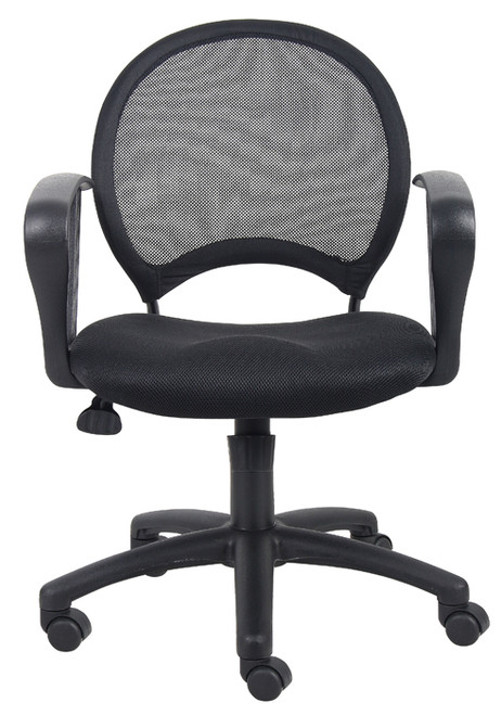 Boss Mesh Chair With Loop Arms B6217