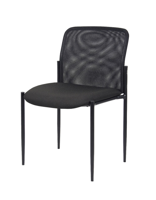 Boss Mesh Guest Chair Without Arms B6919