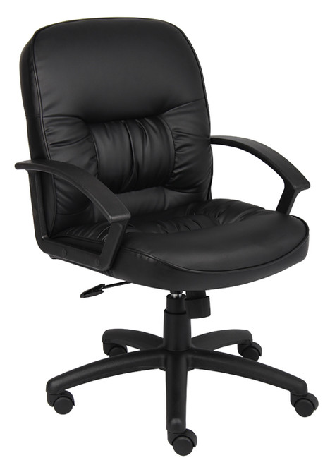 Boss Mid Back Leatherplus Chair B7306