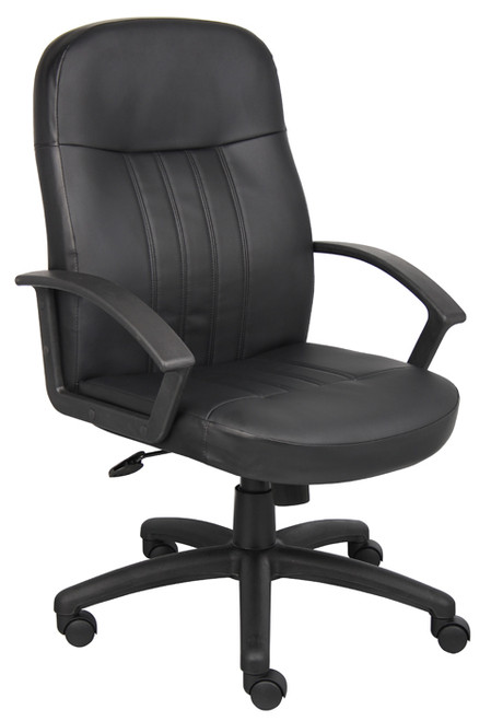 Boss Executive Leather Budget Chair B8106