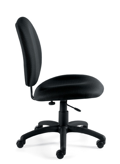 OFFICES TO GO-Task Seating-Armless Pneumatic Task Chair OTG11650-QL10