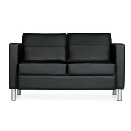 Global CITI-Two Seat Sofa BLACK/BLACK 7876-BL20