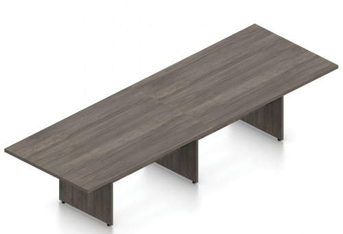 OTG 144" Rectangular Conference Table with Slab Base