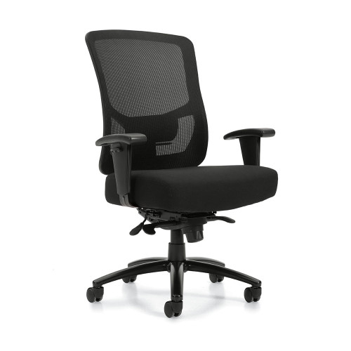 Offices To Go - Mesh Back Heavy Duty Synchro-Tilter Task Chair
