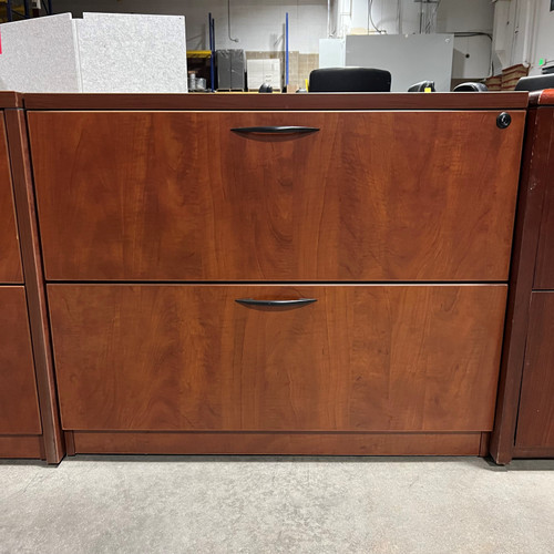 Pre-Owned Friant Cherry Laminate Lateral File