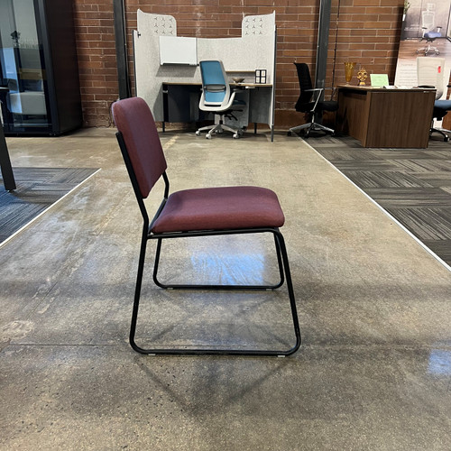 Pre-Owned KFI Burgundy Stack Chair