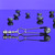Beaded Nipple Clamps - Silver