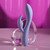 Purple Craze Silicone Rechargeable Rabbit Clitoral Vibrator by Selopa SL-RS-7821-2