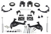 1999 - 2006 Chevy Silverado GMC Sierra LONG BED 3/4" Control Arm DROP KIT + Shocks