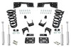 2001 - 06 Chevrolet Silverado GMC Sierra V8 3" / 5" Lower Drop + SHOCKS +C-NOTCH