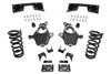 1999 - 2000 Silverado / Sierra 1500 (V6)  3" / 5" Spindle Coil Drop Kit + Notch