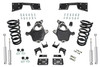 2001 - 2006 Silverado / Sierra 1500 (V6)  3" / 5" Spindle Coil Drop Kit + Notch + Shocks