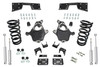 2001 - 2006 Silverado / Sierra 1500 (V8)  3" / 5" Spindle Coil Drop Kit + Notch + Shocks