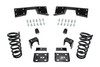 99 - 00 Silverado / Sierra 1500 (V6)  3" / 6" Coil Drop Kit + C-Notch