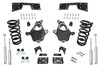 2001 - 2006 Silverado / Sierra 1500 (V6)  3" / 6" Spindle Coil Drop Kit + Notch + Shocks