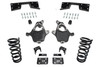 99 - 00 Silverado / Sierra 1500 (V6)  4" / 6" Coil Drop Kit + C-Notch