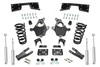 1999 - 00 Chevy Silverado GMC Sierra V6 4" / 7 -8" Lower Drop + SHOCKS +C-NOTCH