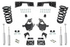 01 - 06 Silverado / Sierra 1500 (V6)  5" / 6" Drop Kit + Shocks, C-Notch