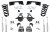 99 - 00 Silverado / Sierra 1500 (V8)  5" / 6" Drop Kit + Shocks, C-Notch