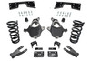 99 - 00 Silverado / Sierra 1500 (V8)  5" / 7" Coil Drop Kit + C-Notch