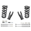 1988 - 1998 Chevrolet GMC C1500 V8 2"/1"-2" Drop Kit Coils + Shackles + Shocks