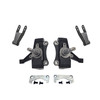 88 - 98 Chevy / GMC C15 C1500 2WD 2" Drop Lowering Spindles + Shackles KIT (No Track Width Change)