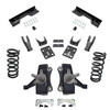 88-98 Chevy GMC C1500 4/7" V8 Drop Kit SPNDL+COIL+FLIP+SHCKL+NOTCH EXT & STD CAB (No Track Width Cha